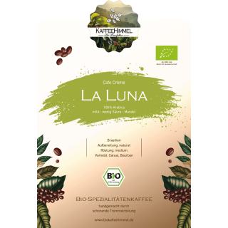 "La Luna" Supreme Espresso Bio 500g mittelfein (Filter)