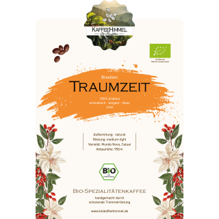 "Traumzeit" Brasilien Bio 250g mittelfein (Filter)